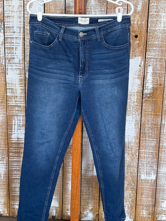 Angels Denim - Angels Skinny Jeans in Dark Blue Stretch Denim